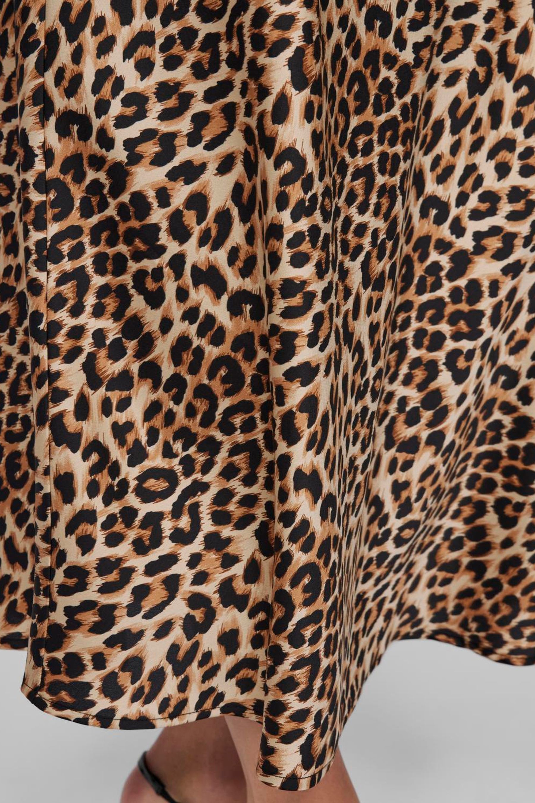 Vila animal print skirt cheap