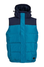 Trespass Male Blue Bruno Casual Gilet - Image 1 of 2