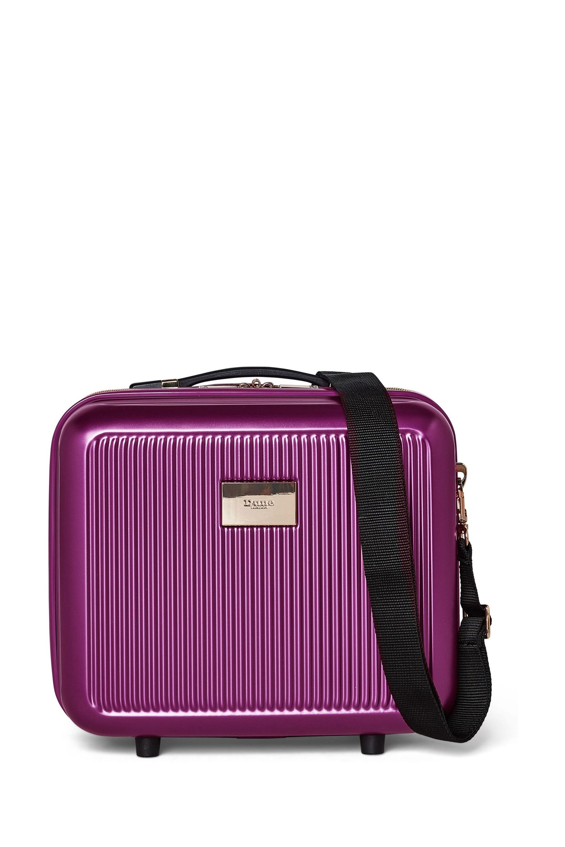 Dune London Purple Olivia Vanity Case