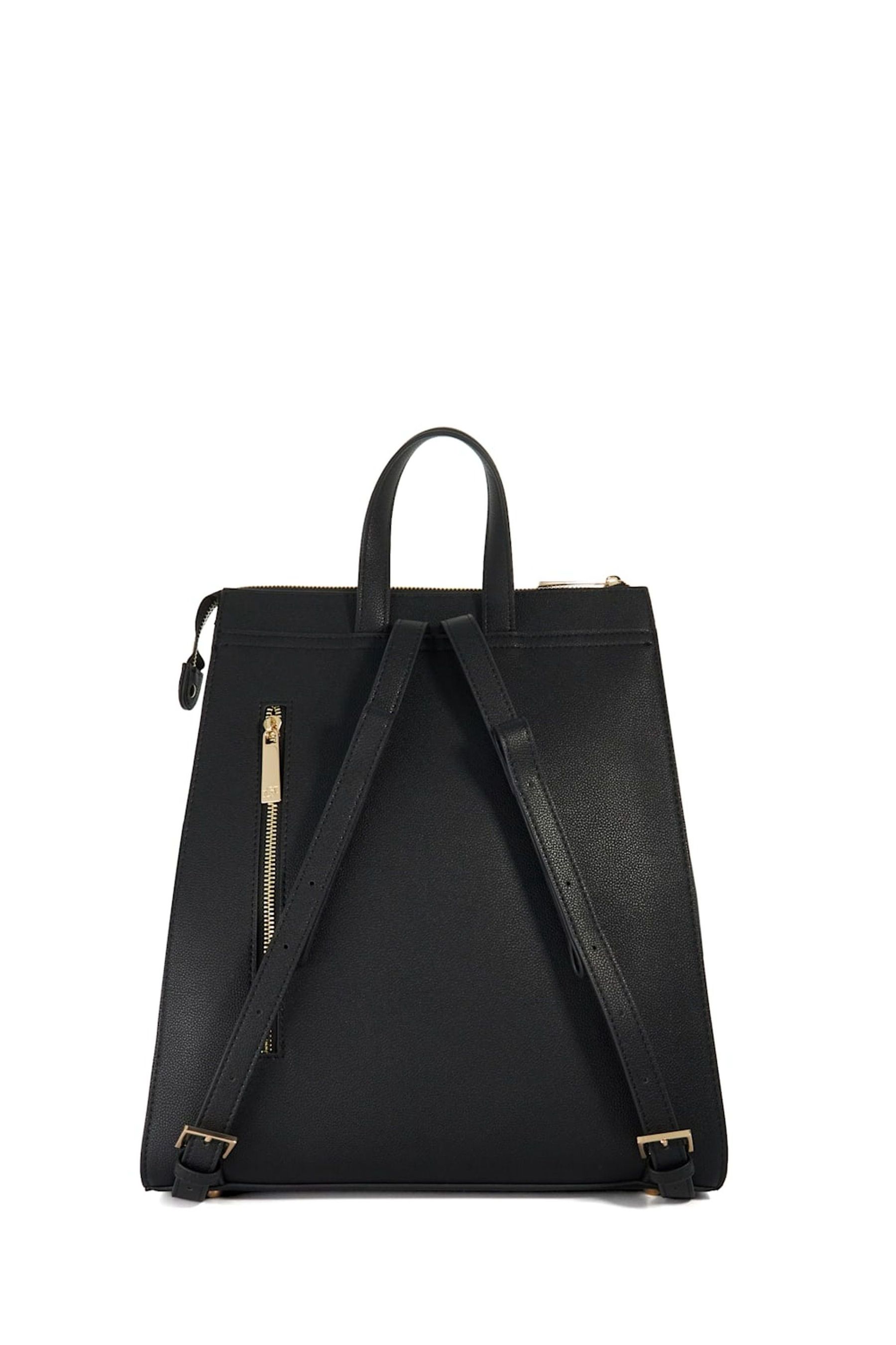 Buy Dune London Black Dartmouth Double Zip Smart Backpack from Next USA