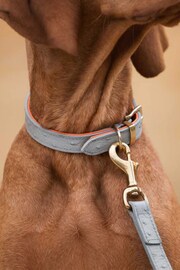 Lords and Labradors Grey Leather Dog Lead - Image 3 of 6