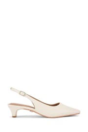 Carvela Cream Carina Sling Shoes - Image 2 of 5