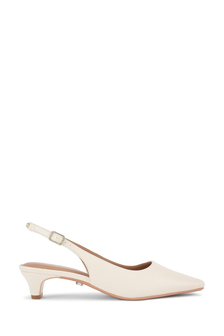 Carvela Cream Carina Sling Shoes - Image 2 of 5