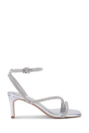 Carvela Silver Chrome Paparazzi Low Sandals - Image 2 of 5