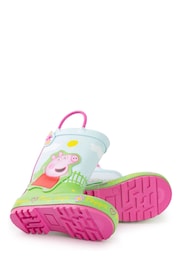 Vanilla Underground Green Peppa Pig Kids Wellies with Handles - Image 4 of 6