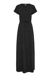 Long Tall Sally Black Maxi T-Shirt Dress - Image 6 of 6