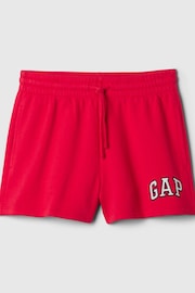 Gap Red Logo Pull On Shorts - Image 5 of 5