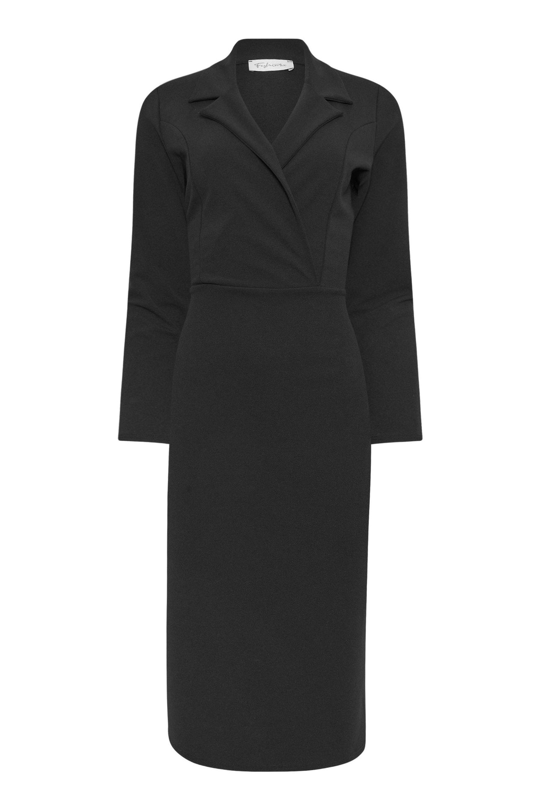 Buy M Co Black Midi Tuxedo Dress from the Next UK online shop