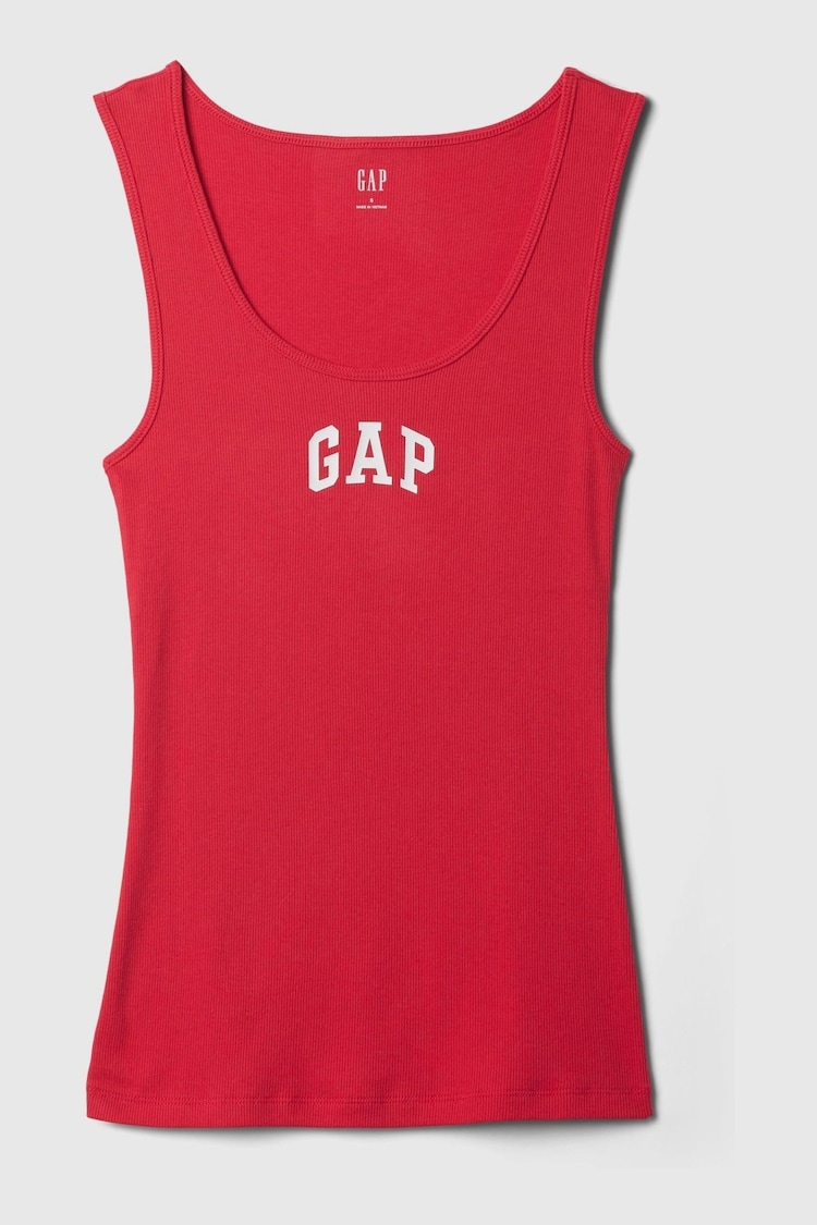 Gap Ribbed Logo Vest Top - Imagen 5 de 5