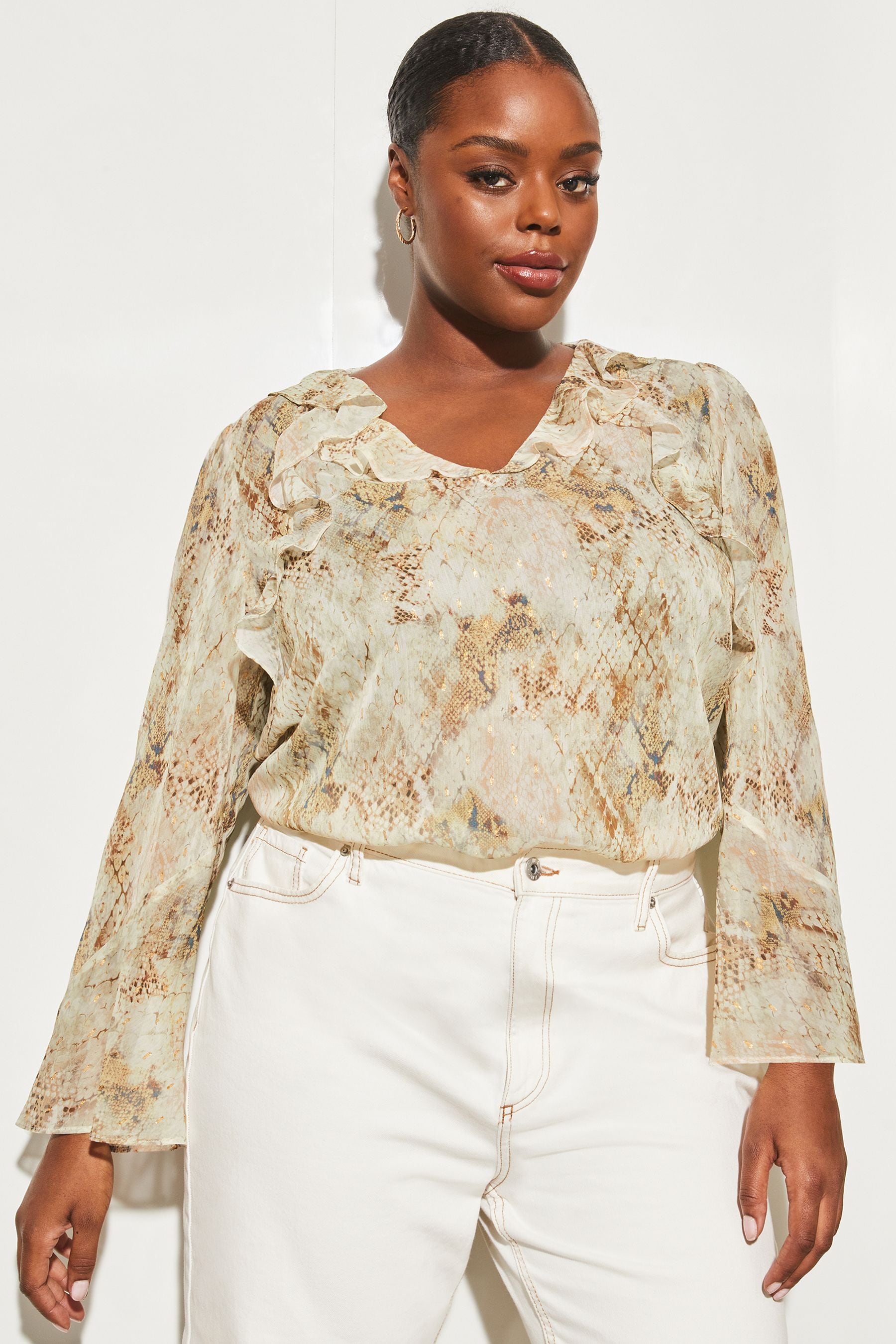 Lipsy kimono sleeve snake print dress shop