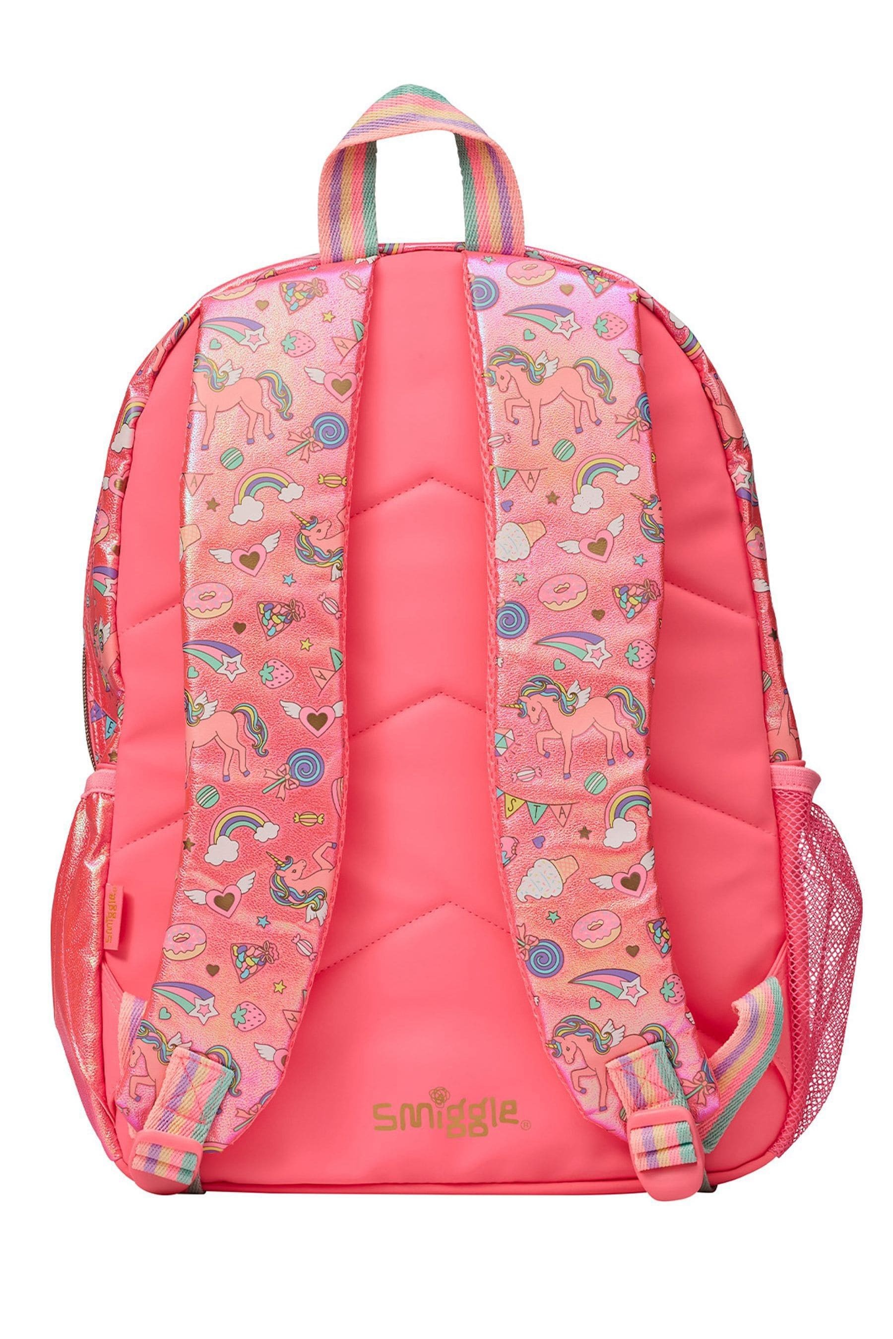 Buy Smiggle Pink Unicorn Fiesta Classic Backpack from Next Luxembourg