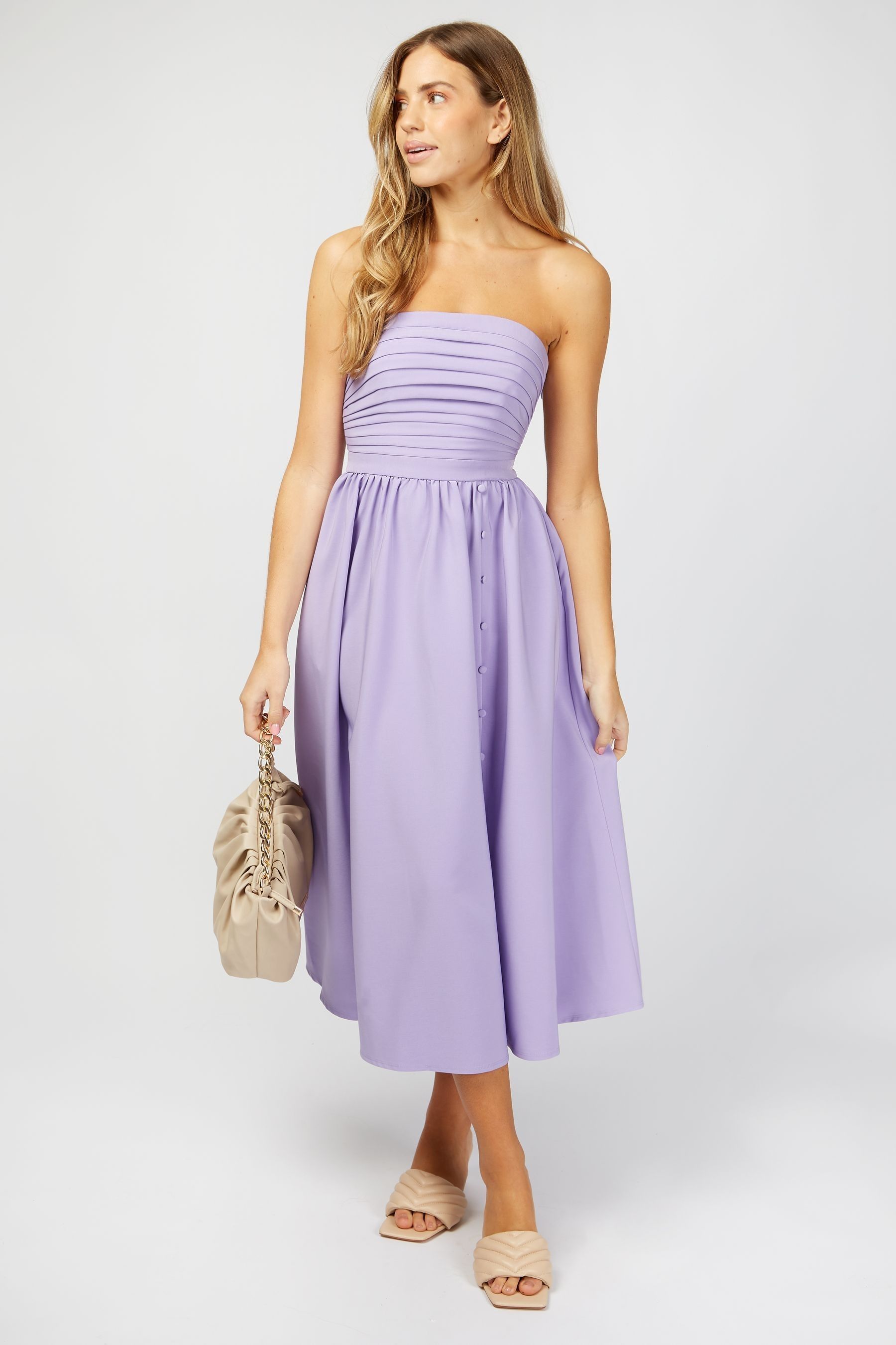 Little mistress lilac midi dress clearance