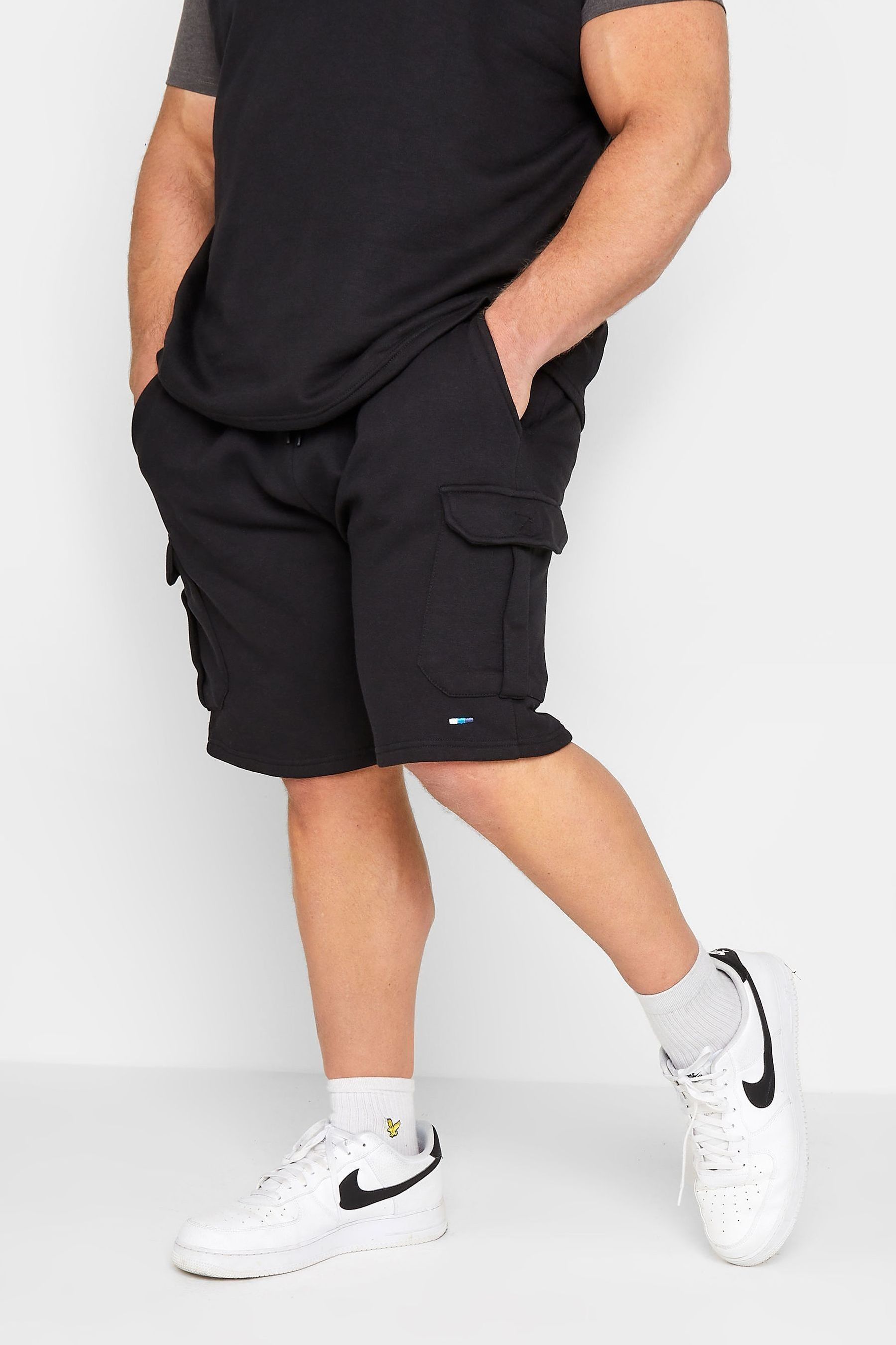 Big and tall jogger shorts on sale