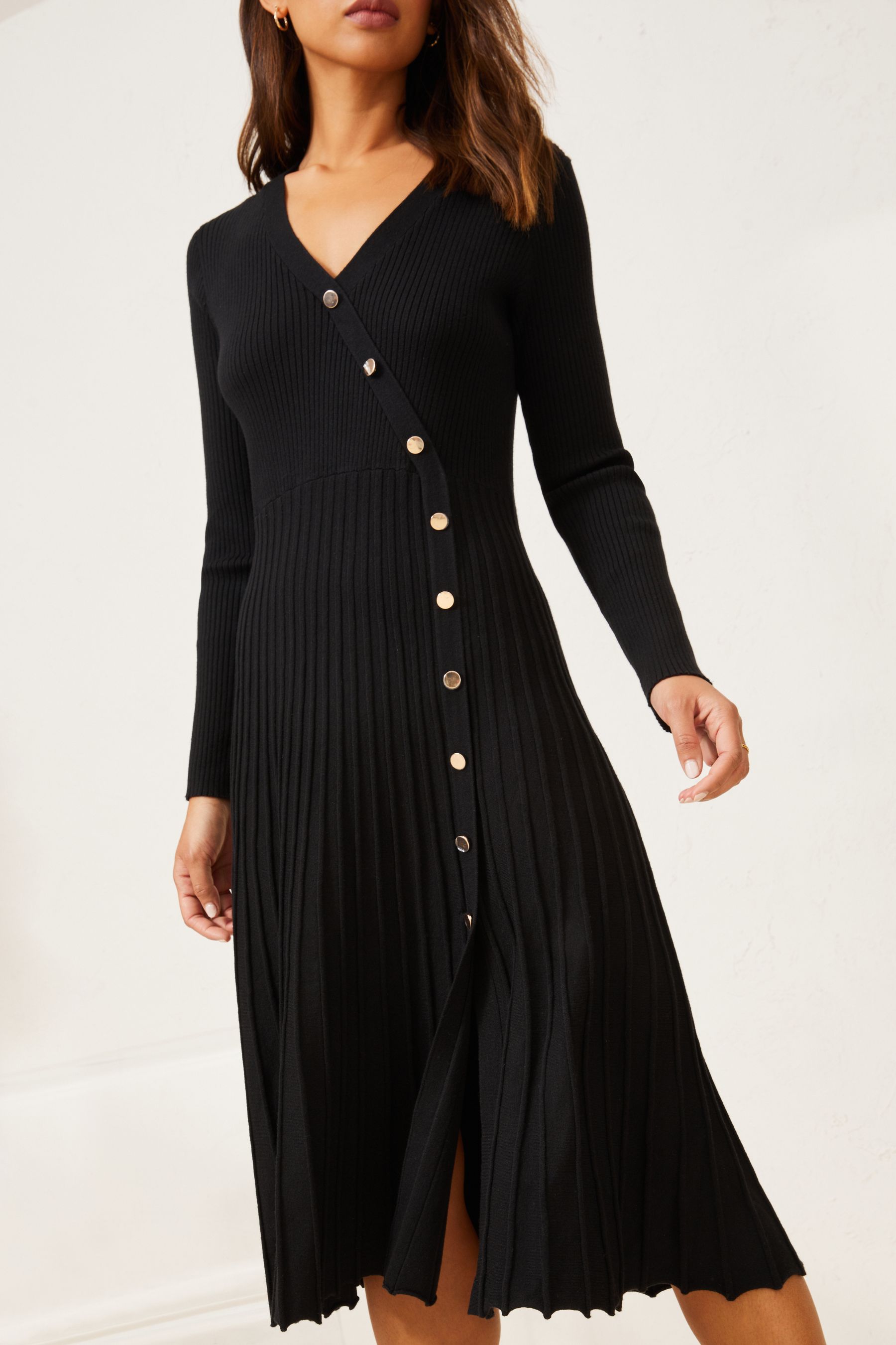 Lipsy horn button dress cheap