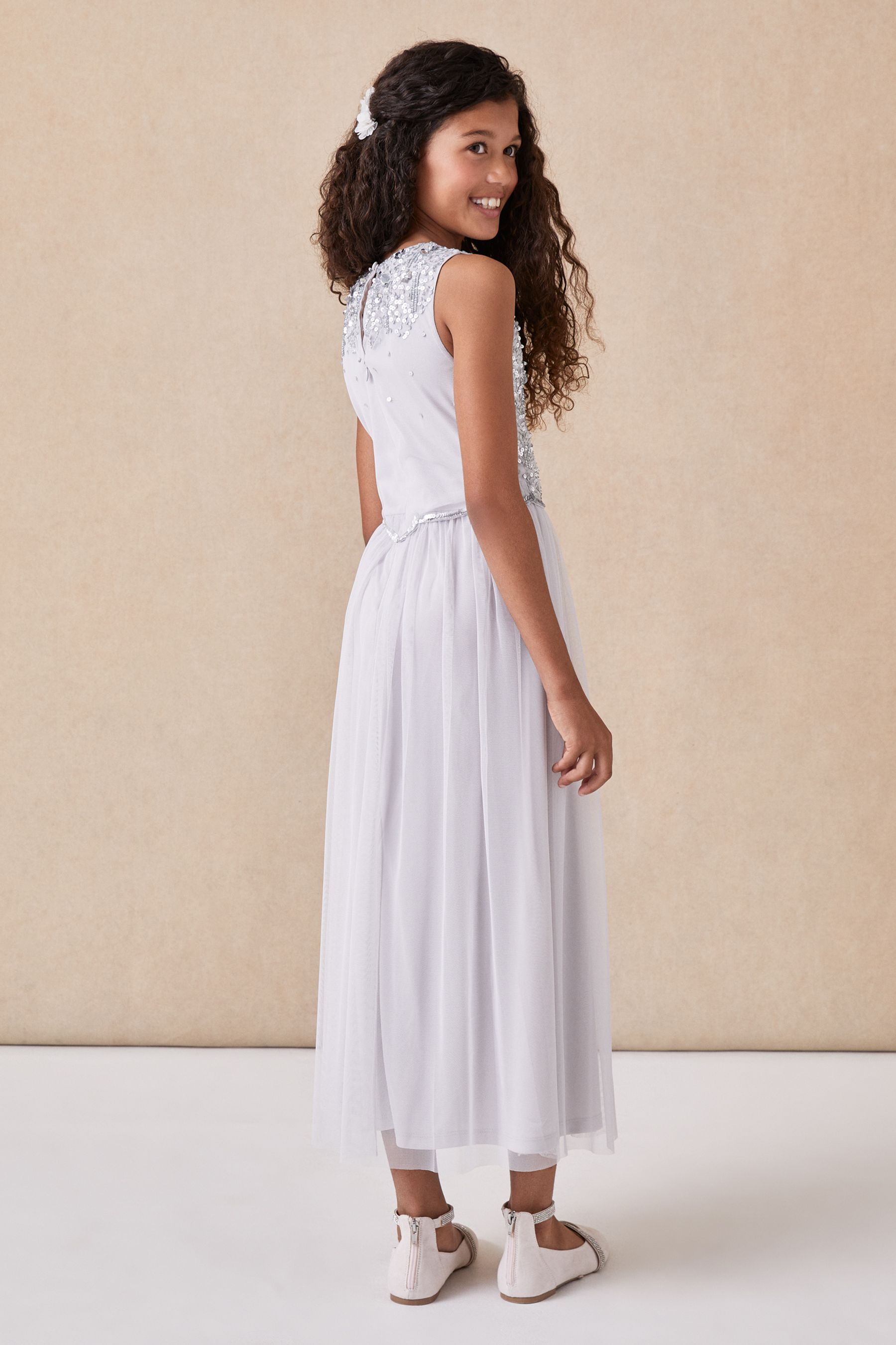 Next lipsy silver dress on sale