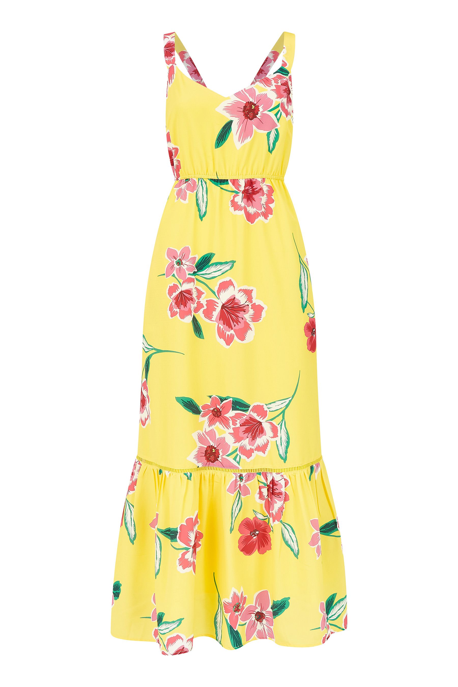 Yumi floral maxi dress outlet