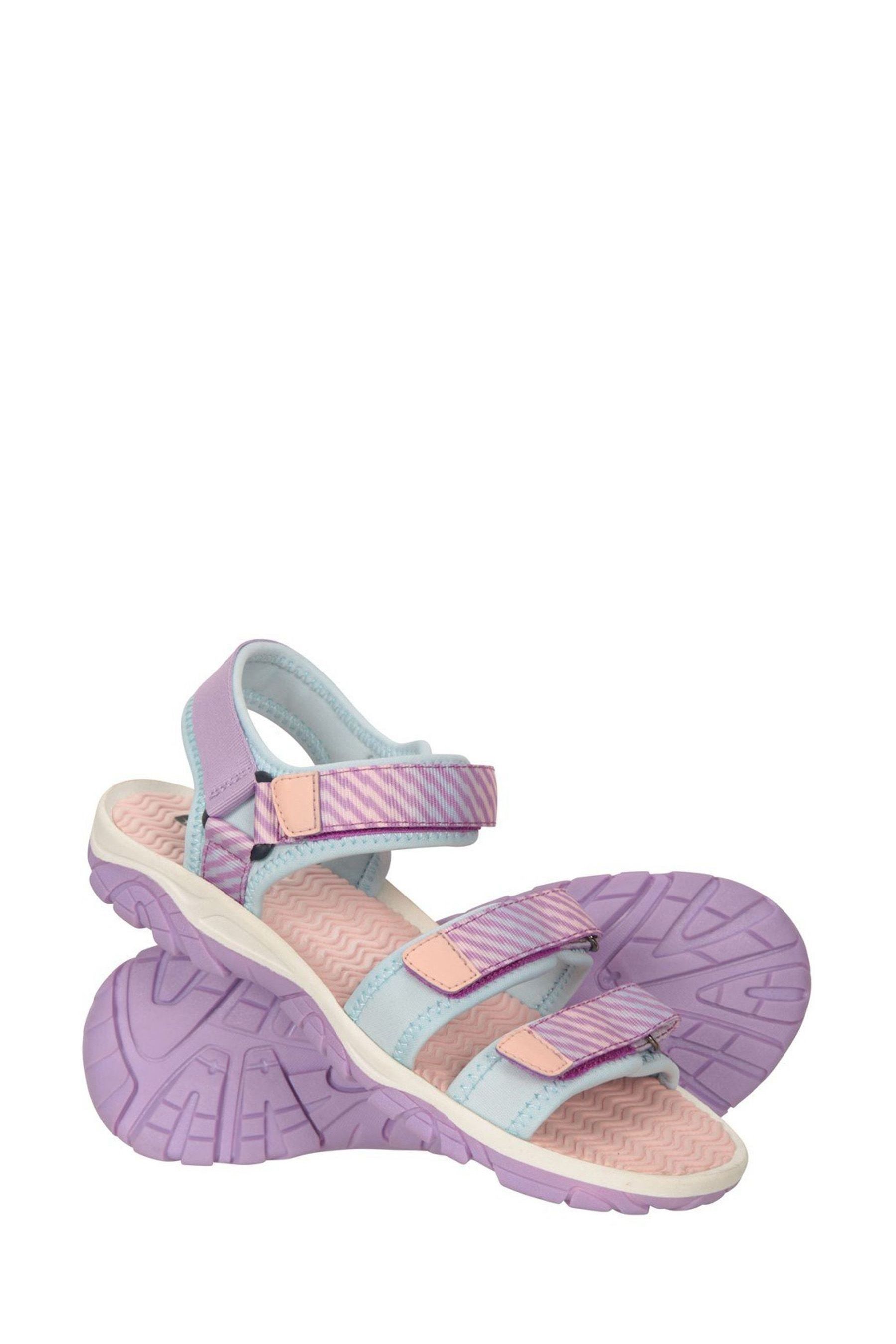 Buy Mountain Warehouse Purple 3 Strap Kids Sandals from Next Luxembourg