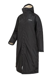 Mountain Warehouse Black Tidal Womens Waterproof Changing Robe - Image 4 of 6