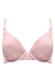 Pour Moi Pink Luxe Linear Contour Lightly Padded Bra - Image 4 of 5