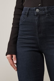 NOISY MAY blue denim High Waisted Skinny Jeans - Image 3 of 5