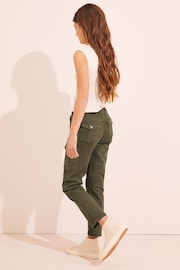 Lipsy Khaki Green Cargo Trousers (From 2-16yrs) - Image 3 of 4