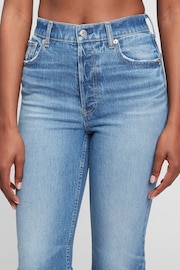 Gap Light Wash Blue High Waisted Cheeky Straight Leg Jeans - Image 7 of 8