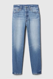 Gap Light Wash Blue High Waisted Cheeky Straight Jeans - Image 9 of 10