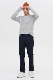 Gap Navy Blue Essential Slim Fit Chinos - Image 4 of 7