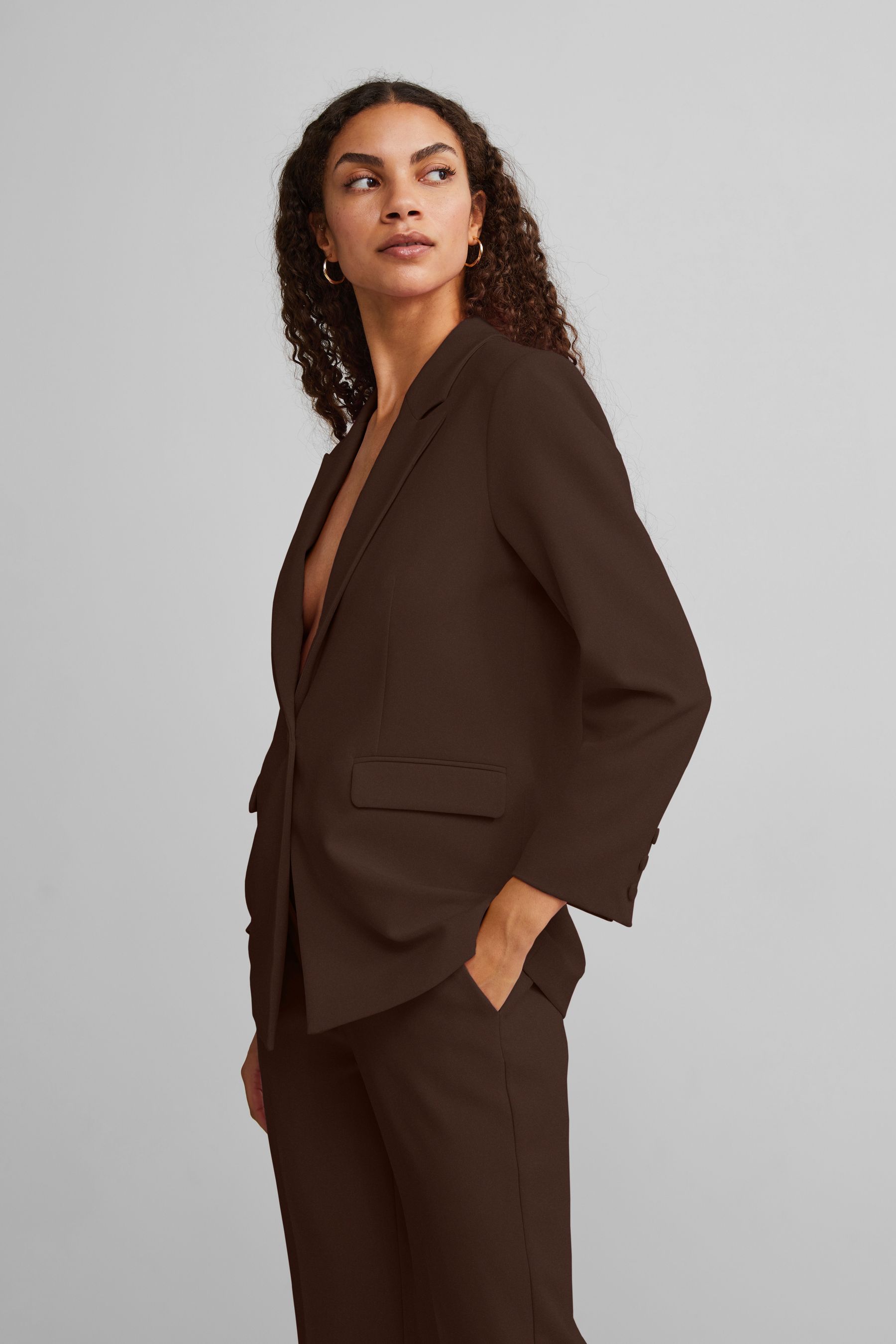 Long tailored blazer clearance
