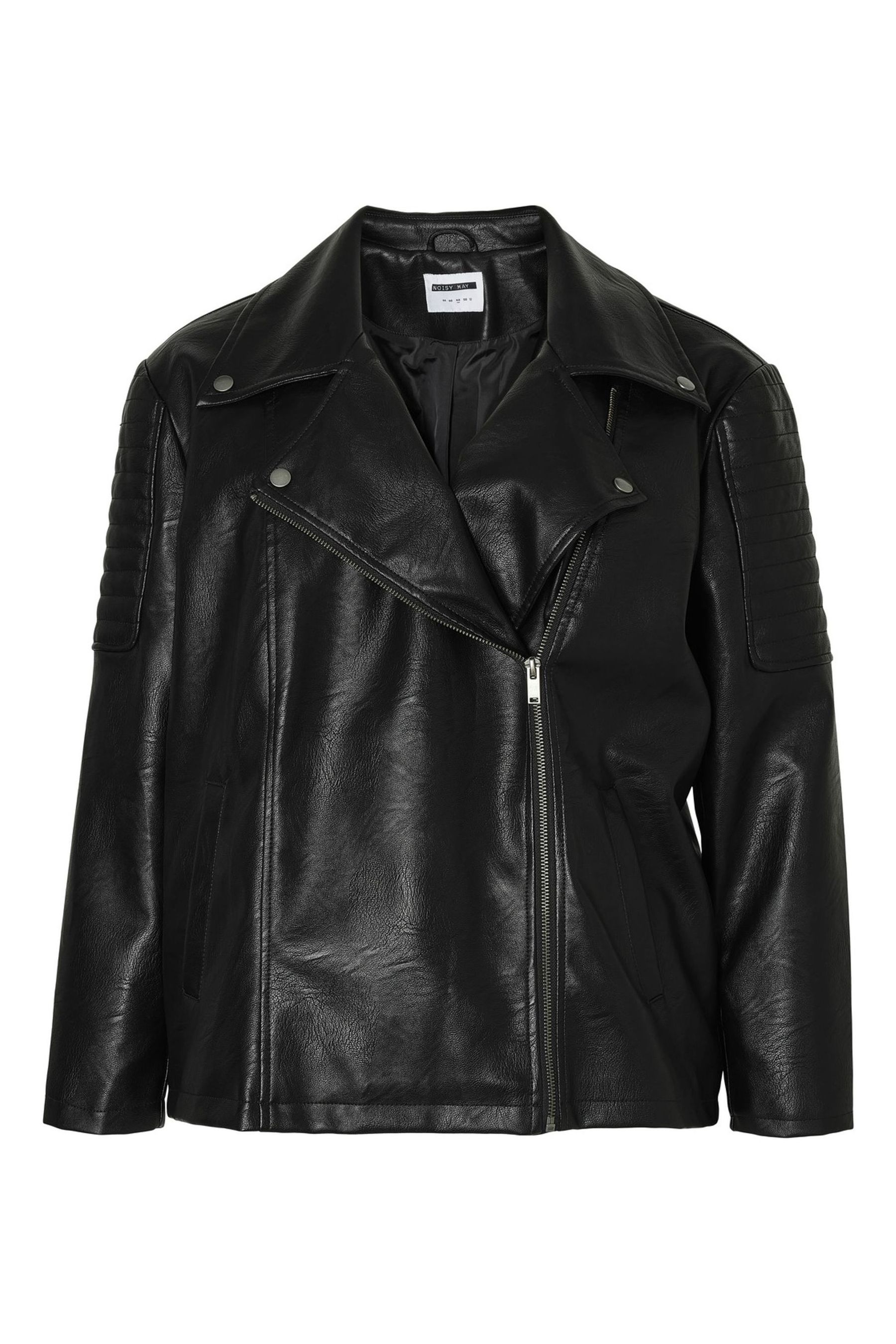 Noisy may faux leather jacket discount