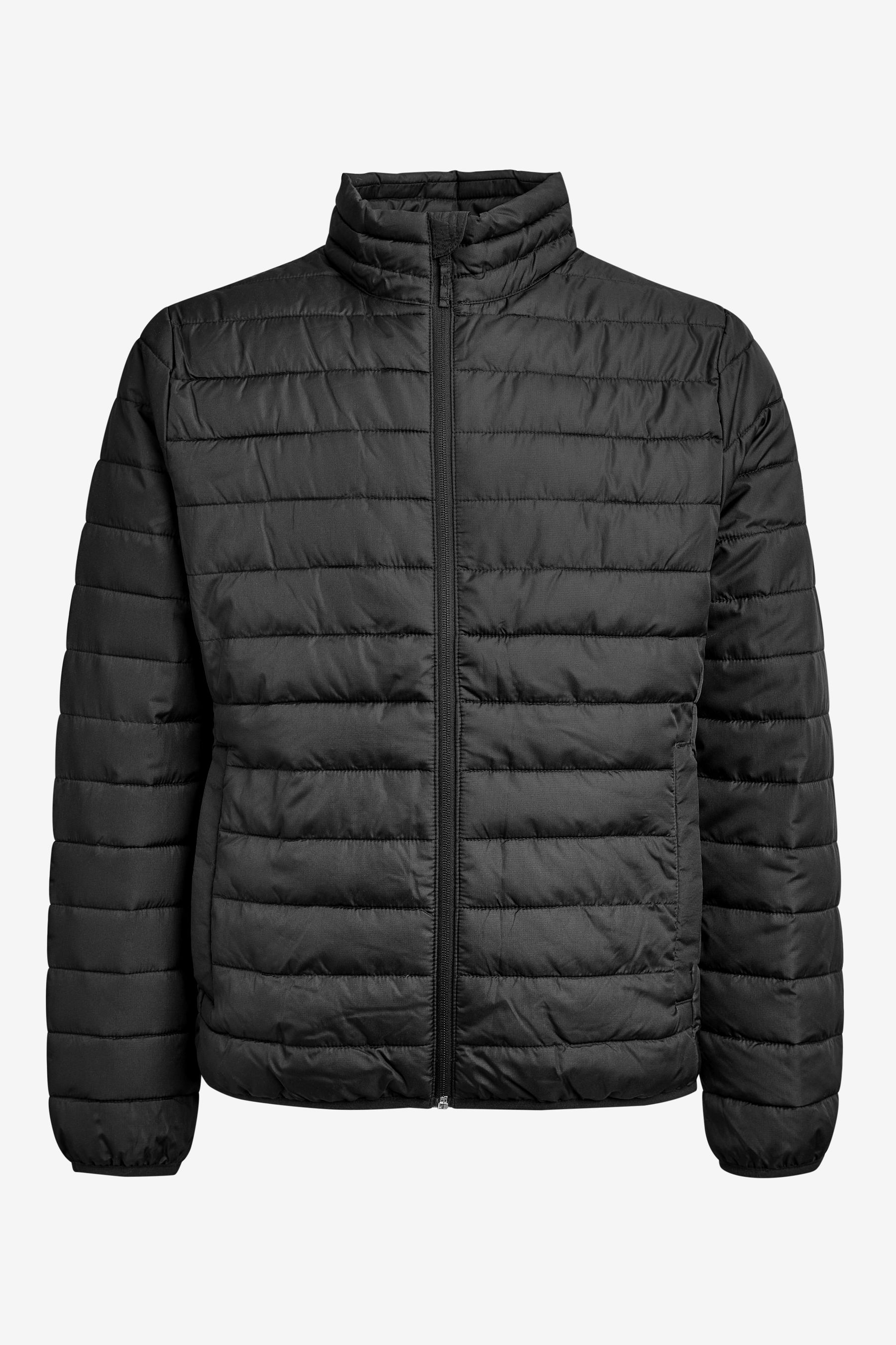 Gap black puffer jacket deals