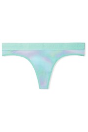 Victoria's Secret Light Hyacinth Rainbow Sky Cotton Logo Hipster Knickers - Image 3 of 3