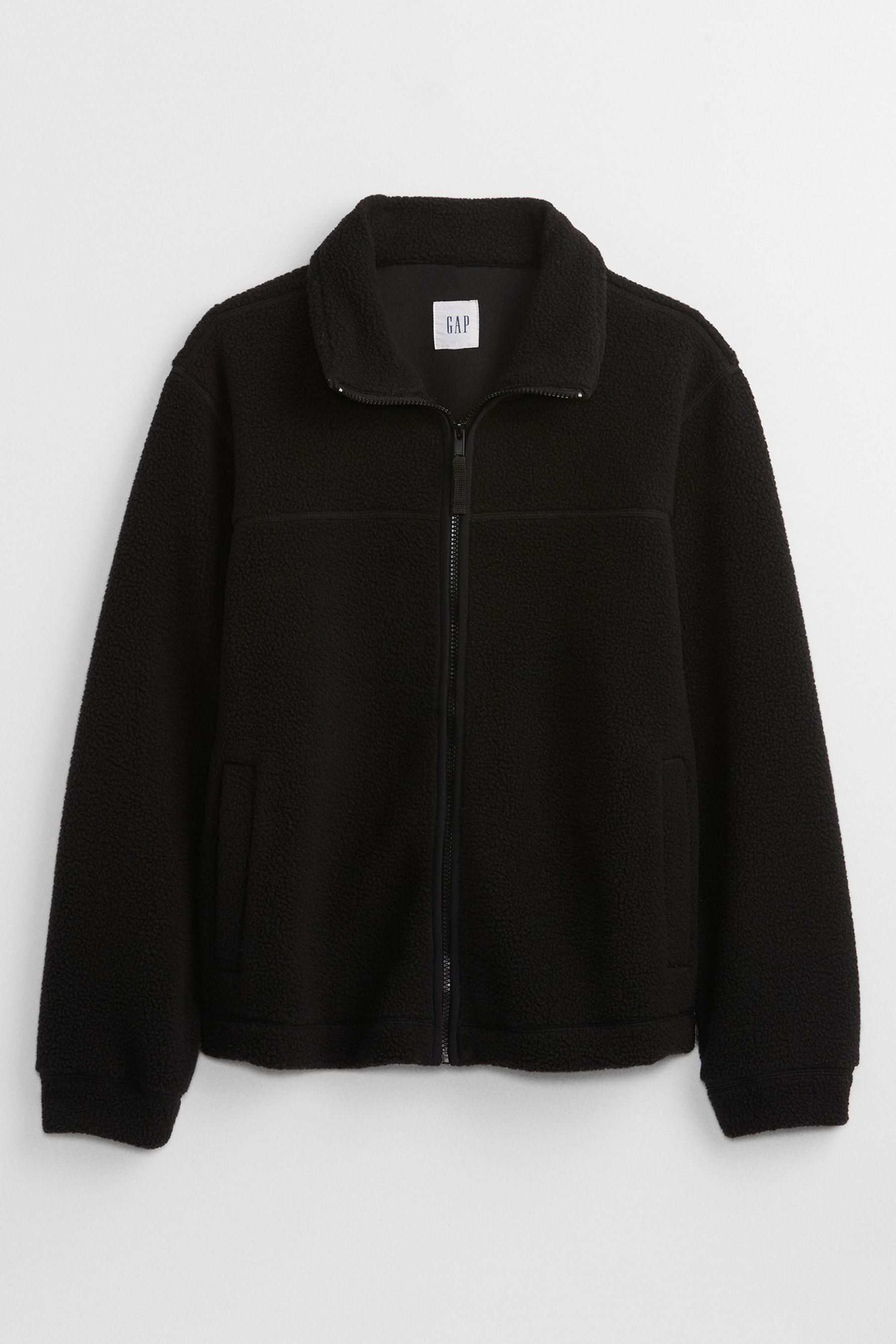 Buy Gap Black Sherpa Jacket from Next Ireland