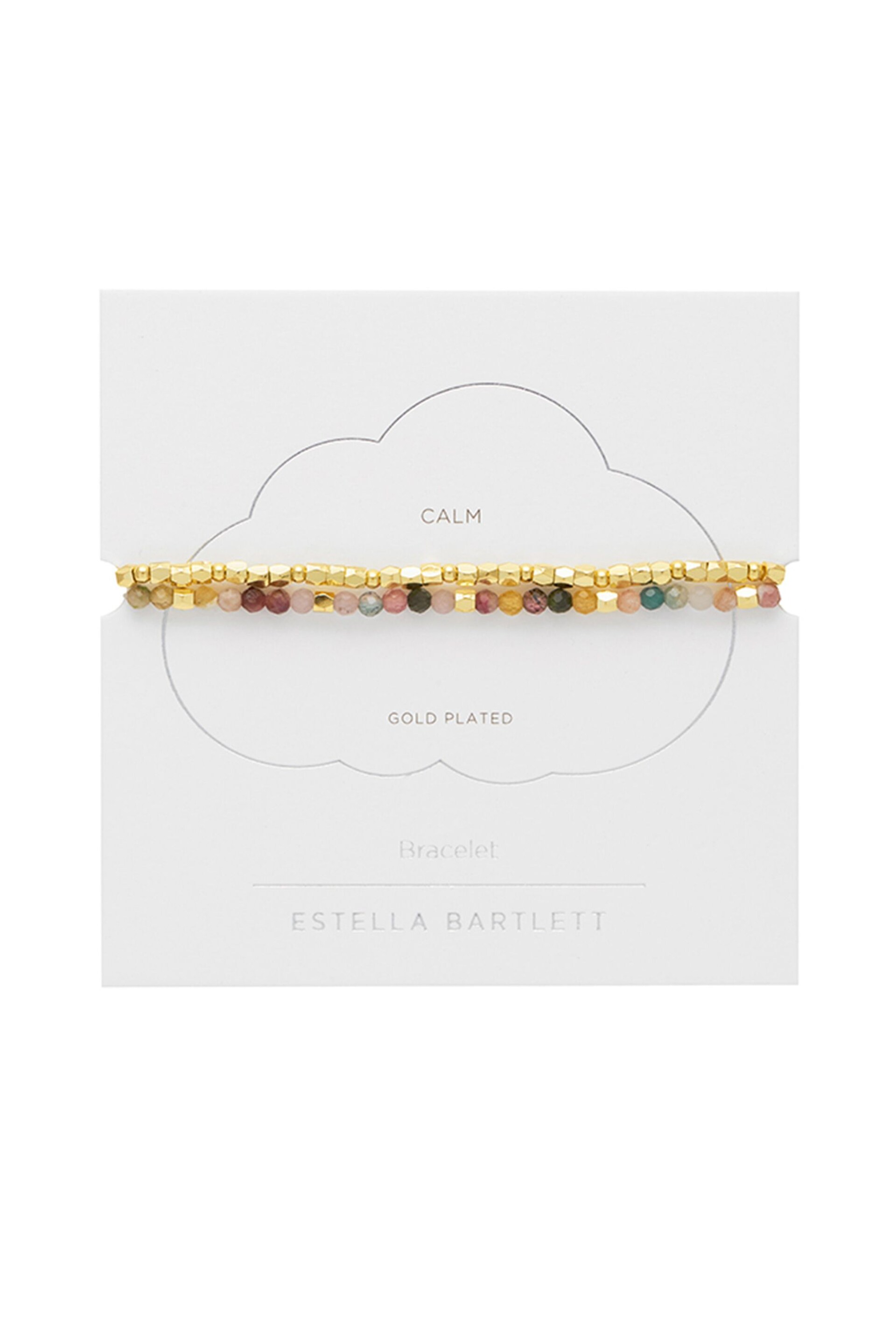 Estella Bartlett Gold Coco Bead and Tourmaline Bracelets - Image 3 of 3