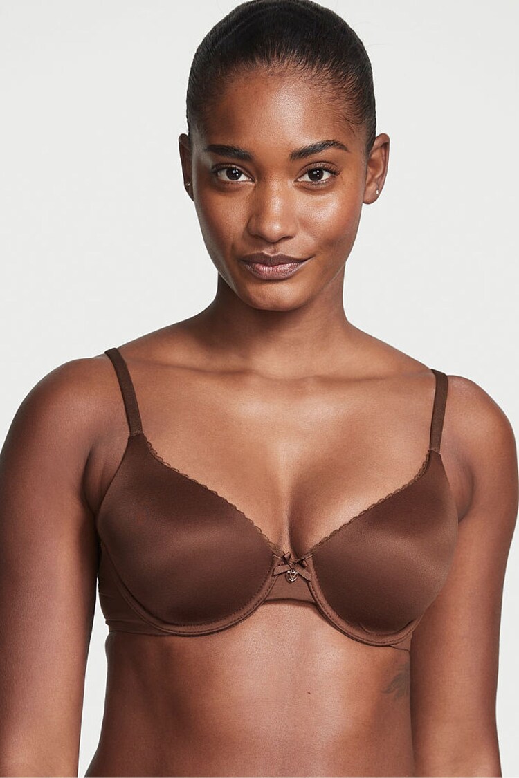 Victoria's Secret Dark Roast Nude Smooth Lightly Lined Full Cup Bra - Image 1 of 3