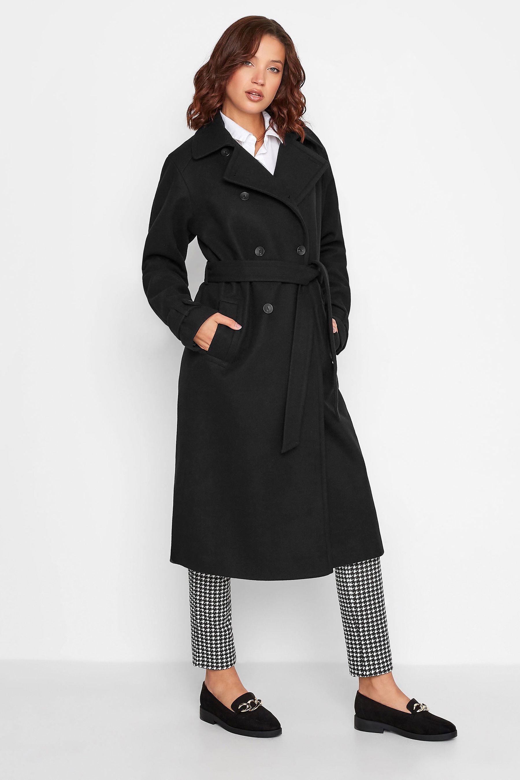 Double breasted winter coat womens online