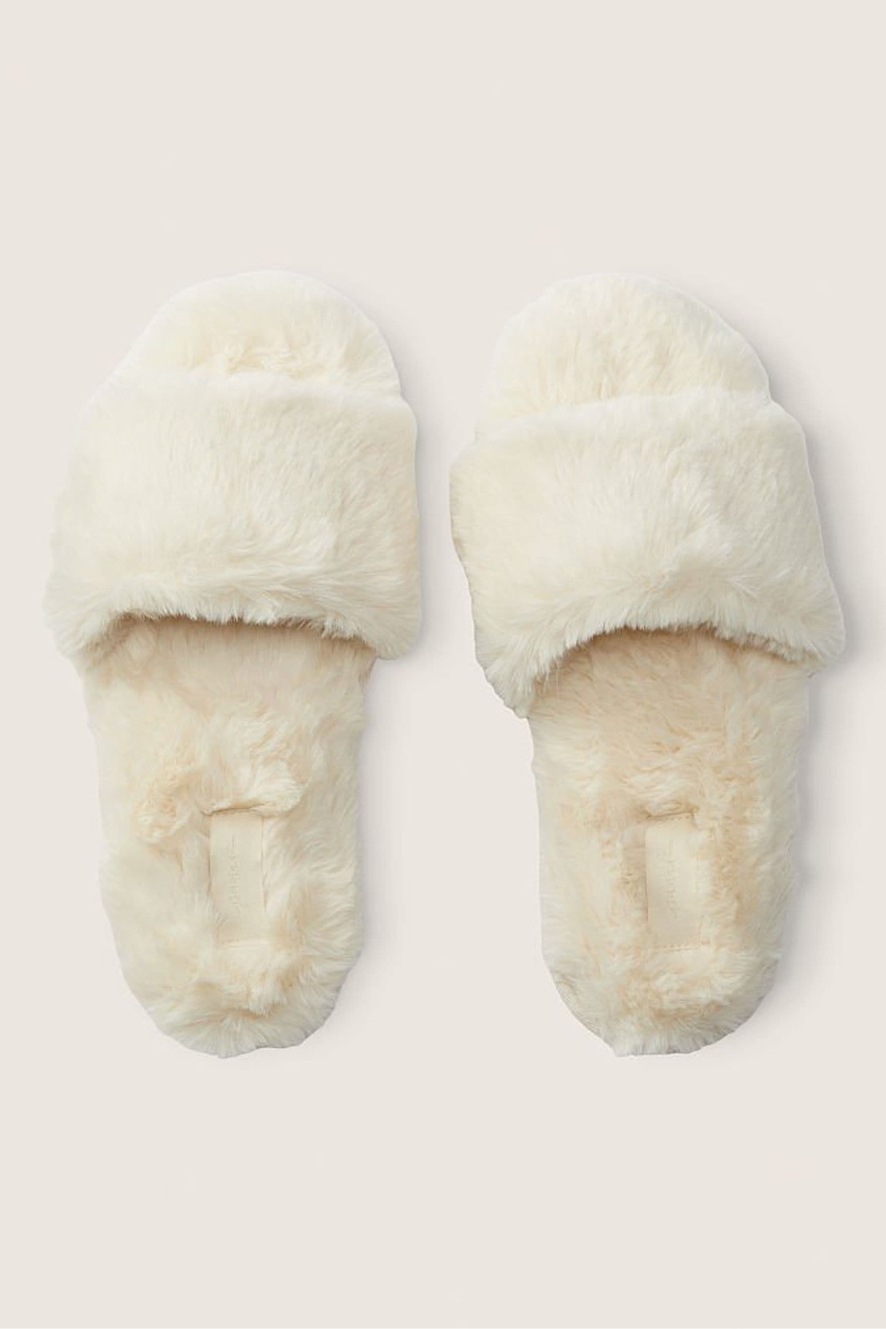 Victoria secret open toe slippers hotsell