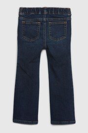 Gap Dark Blue 70s Flare Washwell Jeans (6mths-5yrs) - Image 2 of 3