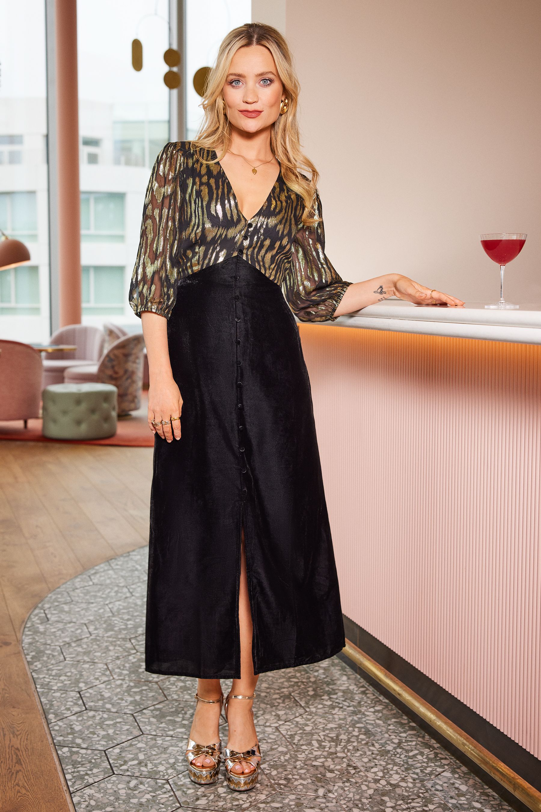 Next jacquard dress sales
