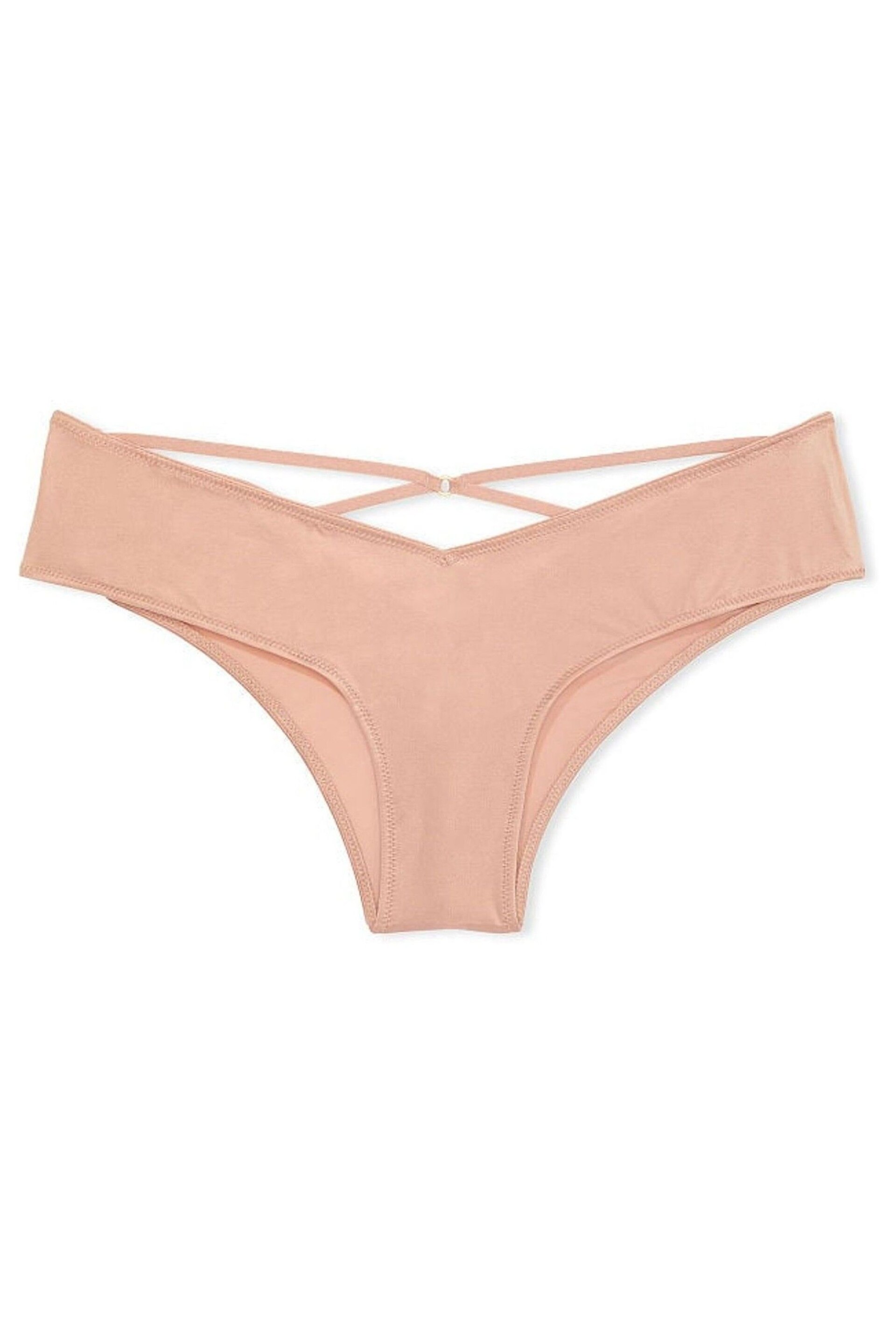 Victoria's Secret Macaron Nude Cheeky Knickers - Image 3 of 3