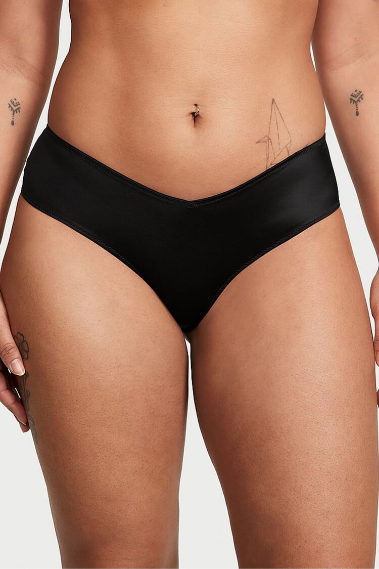 Victoria's Secret Black Cheeky Knickers - Image 1 of 3