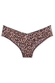 Victoria's Secret Sexy Leopard Brown Cheeky Knickers - Image 3 of 3