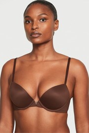 Victoria's Secret Ganache Brown Smooth Push Up Bra - Image 1 of 3