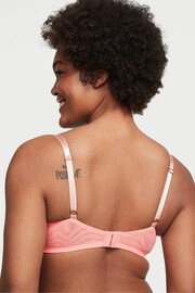 Victoria's Secret Neon Nectar Orange Lace Lightly Lined Demi Bra - Image 2 of 3