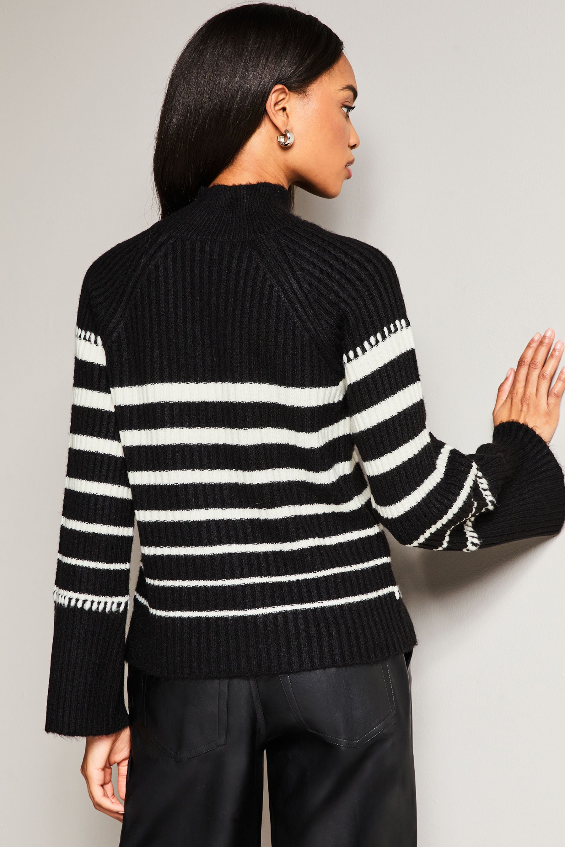 Lipsy black jumper hotsell