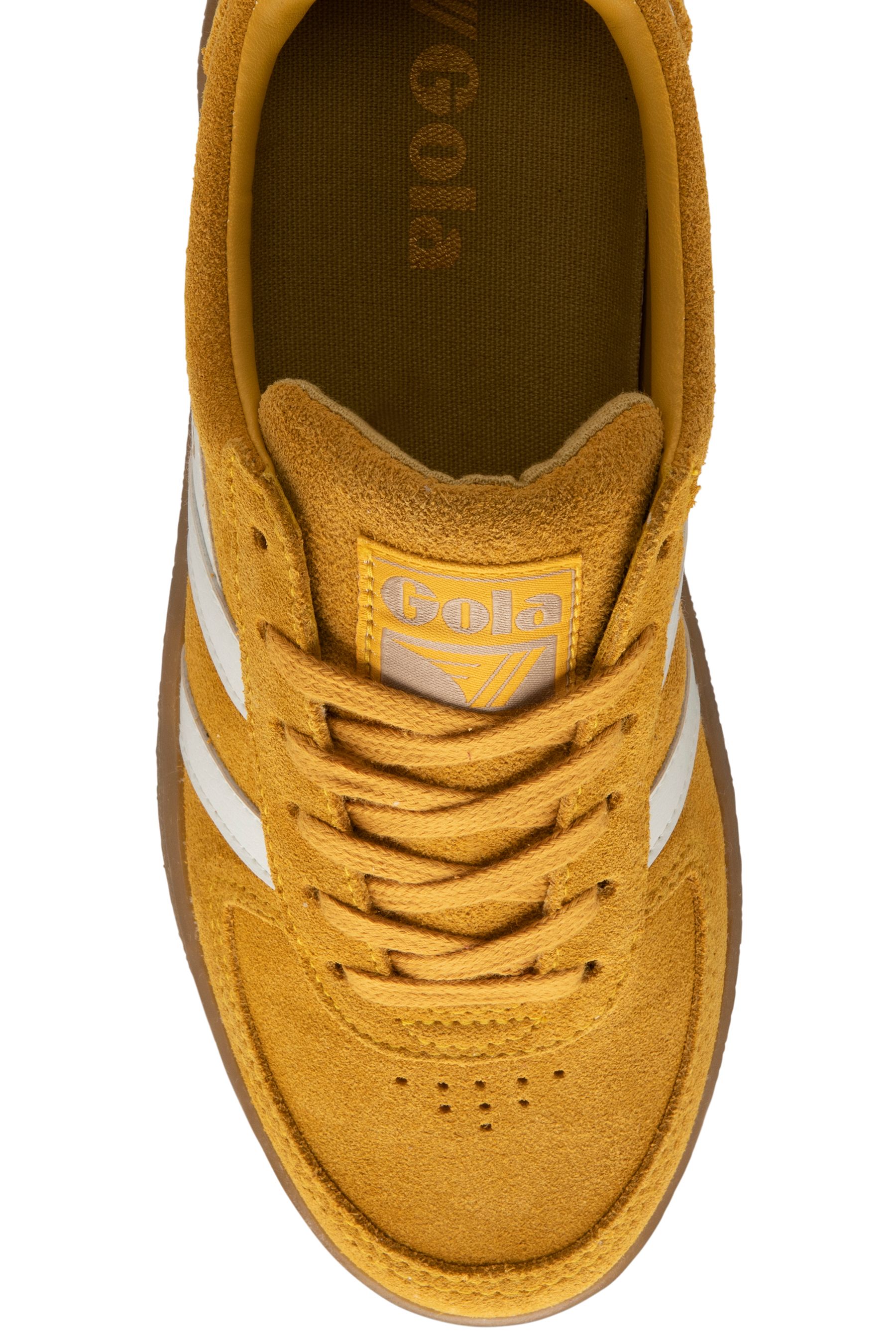 Gola yellow suede sneakers shop