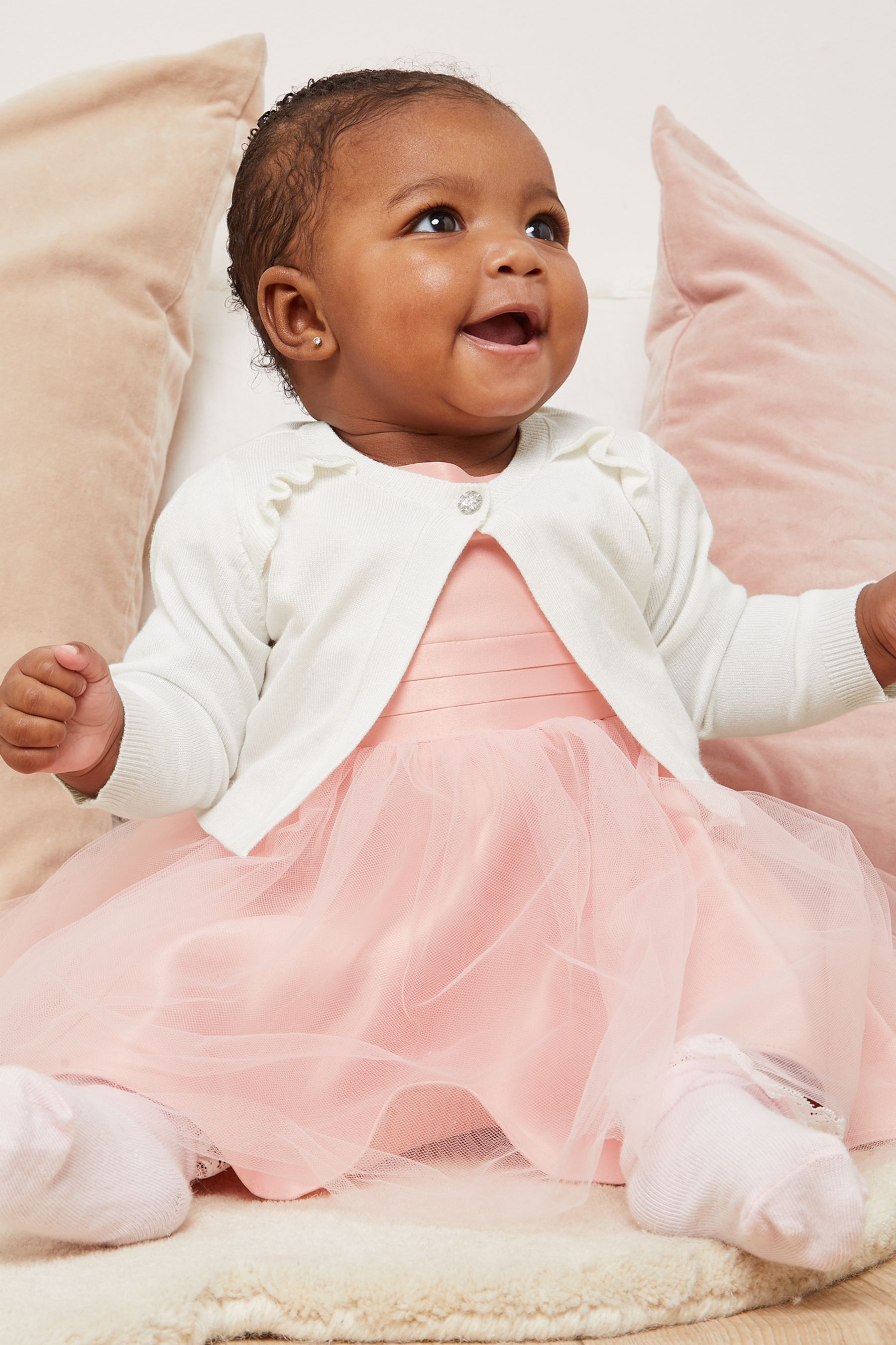 Buy Lipsy Ivory Occasion Bolero 0mths 6yrs from Next Luxembourg