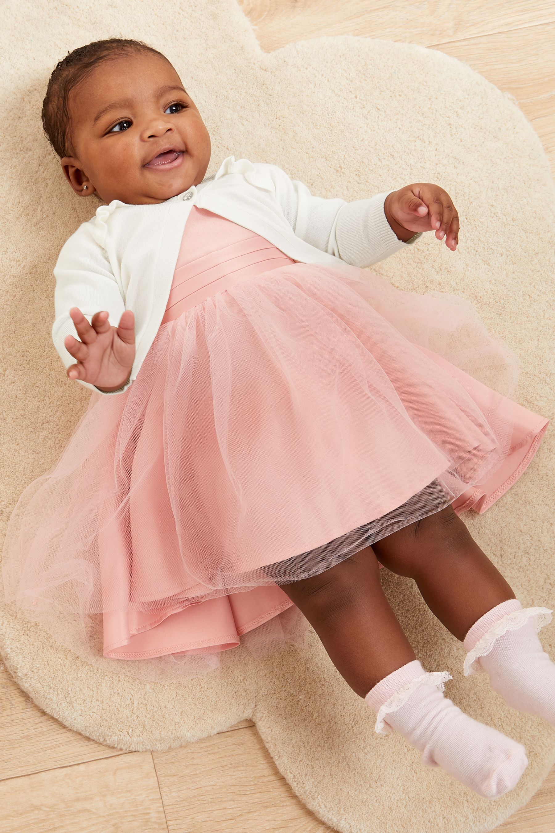Buy Lipsy Ivory Occasion Bolero 0mths 6yrs from Next Luxembourg
