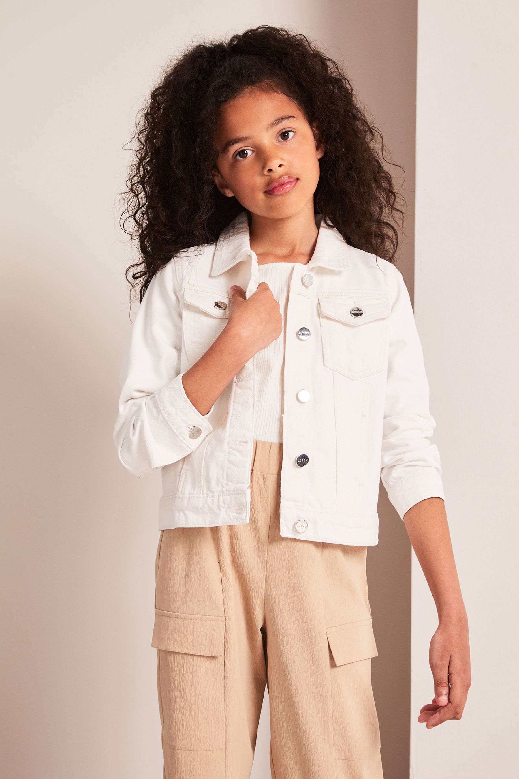 Buy Lipsy White Denim Jacket from Next Luxembourg
