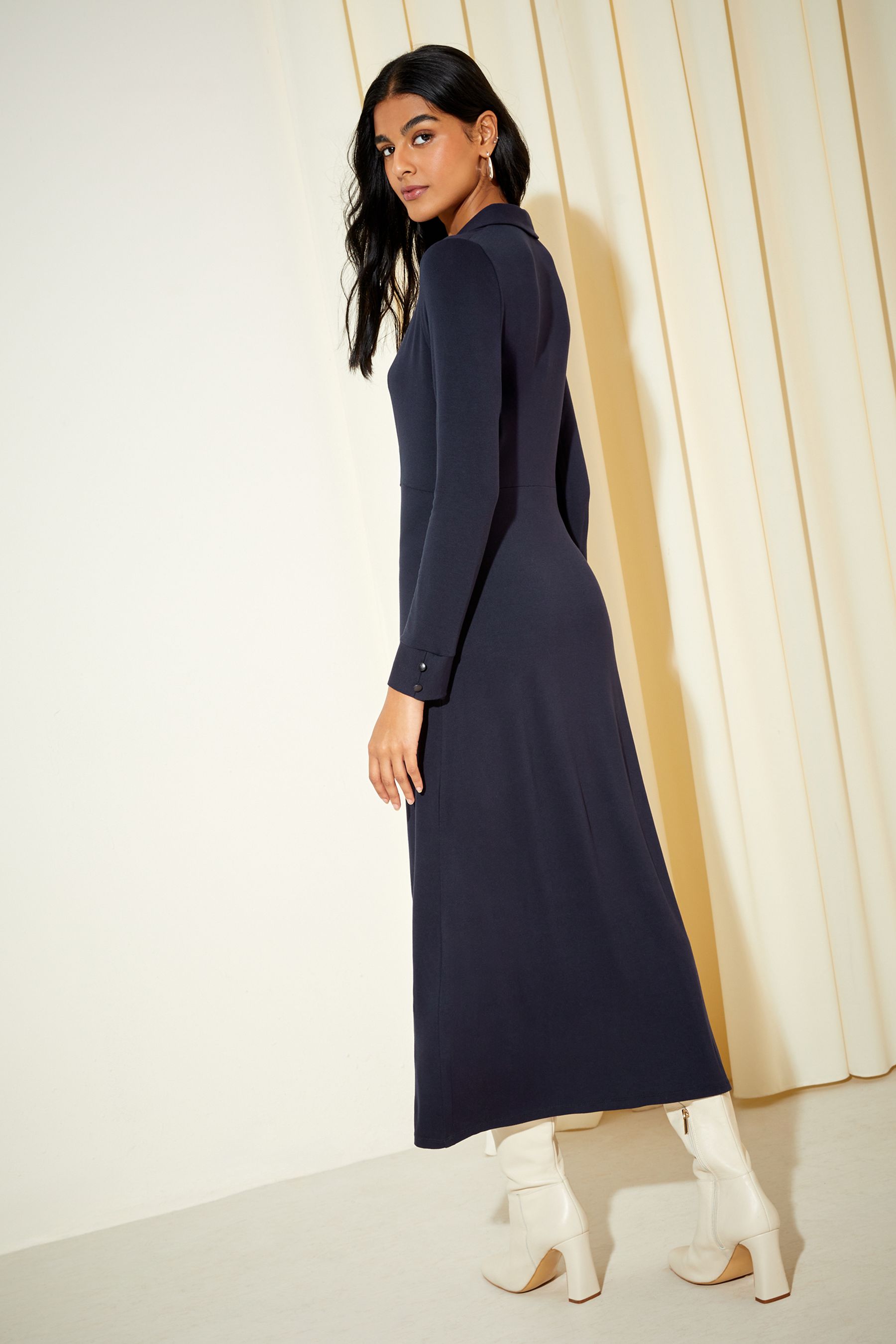Next navy blue dress online